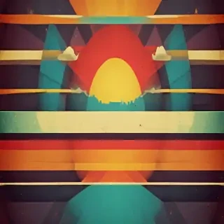 retro background