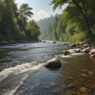 background river