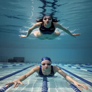swimming background