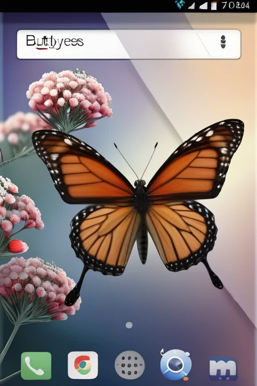 butterfly home screen