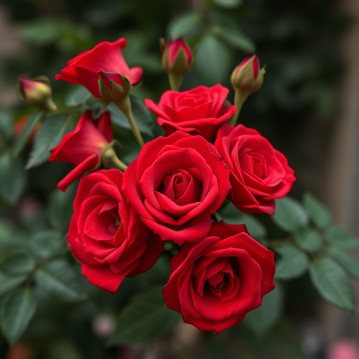 red roses aesthetic