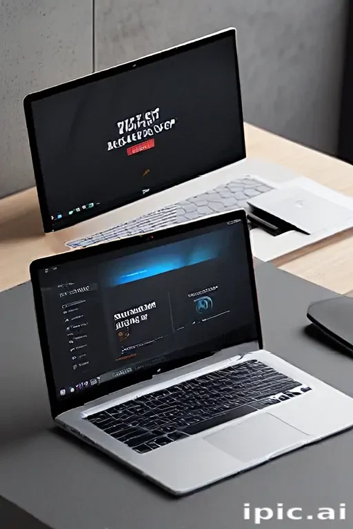free laptop mockup