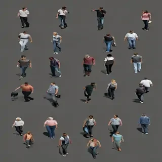 people walk png