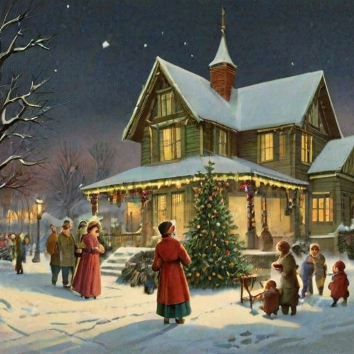 vintage christmas image