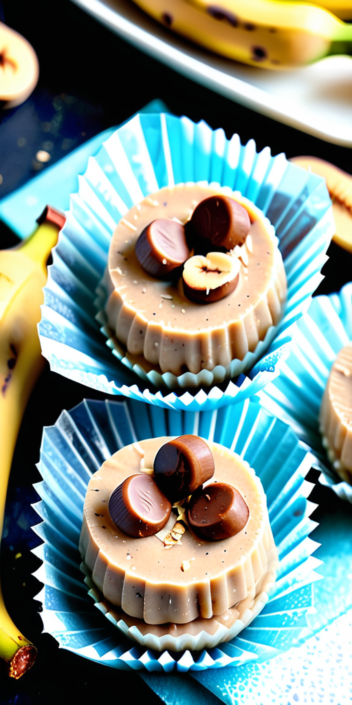 frozen banana peanut butter bites