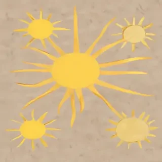 sun clipart no background