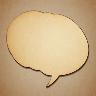 speech bubble clip art