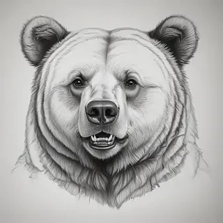 bear pictures to draw