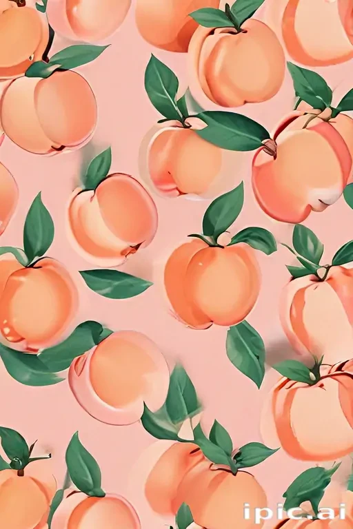 peach wallpaper aesthetic