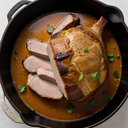 recipe for pork roast in dutch oven