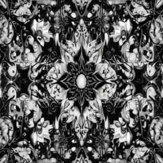 black and white pattern