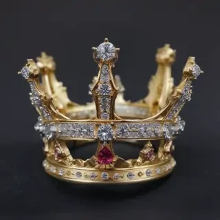 kings crown piercing