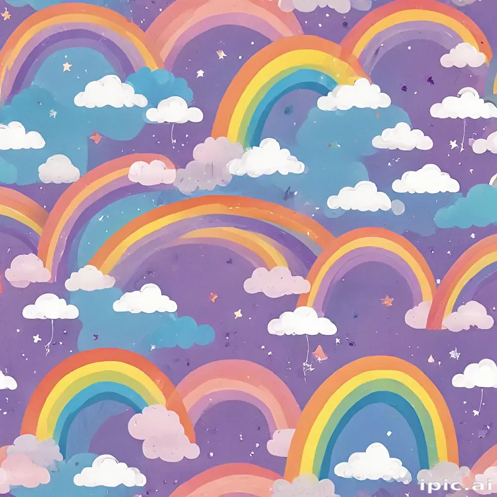 cute rainbow wallpaper