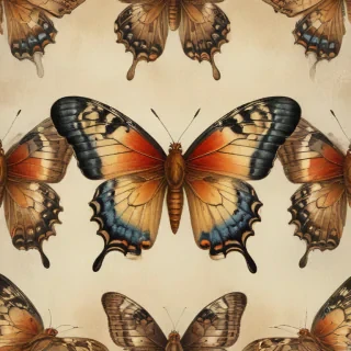 vintage butterfly illustration