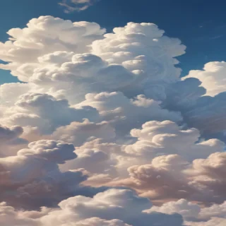 cartoon cloud drawing
