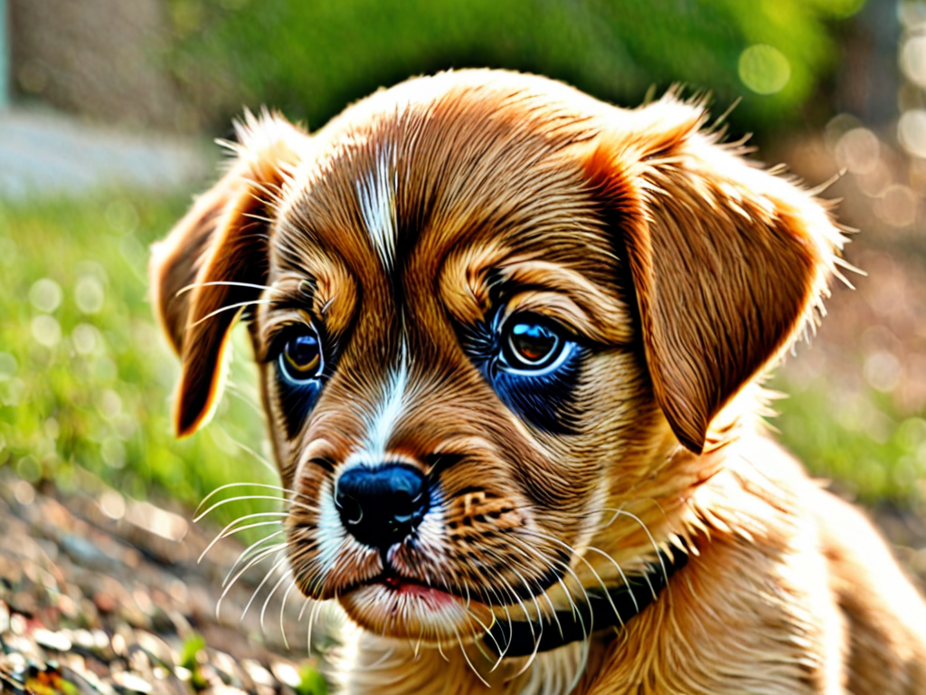 angry puppy