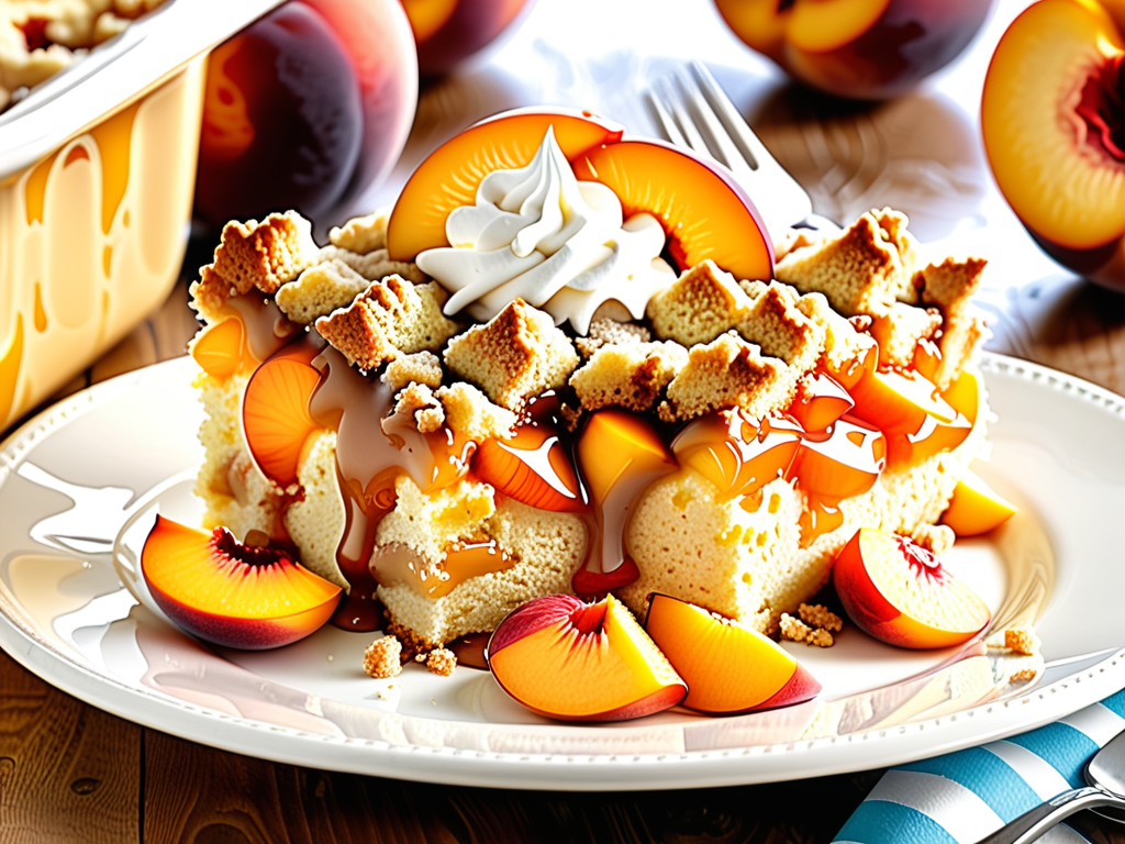 peach cobbler cake mix recipe