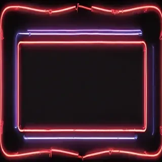 neon frame png