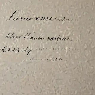 cursive laura