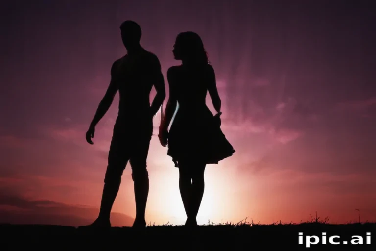 silhouette people png