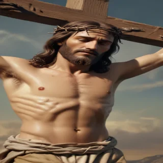 image of jesus on a cross