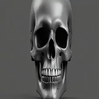 transparent skull png