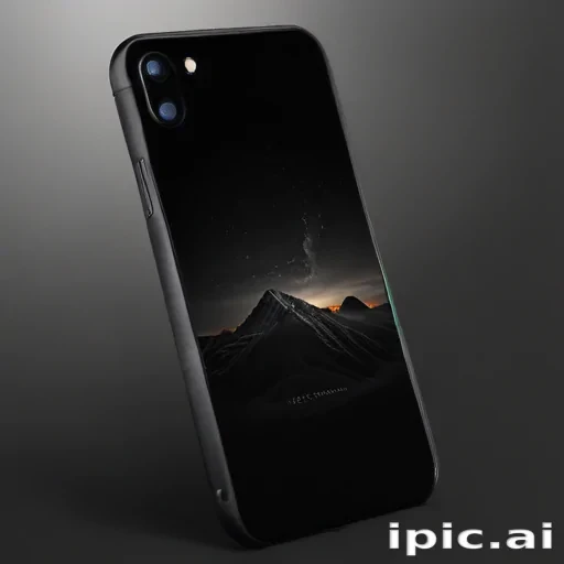 all black iphone wallpaper