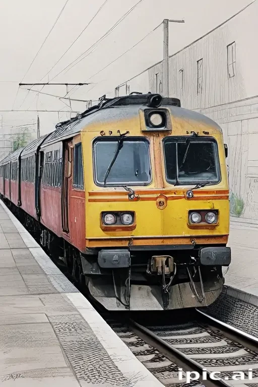 train drawing
