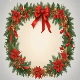 christmas frame clipart