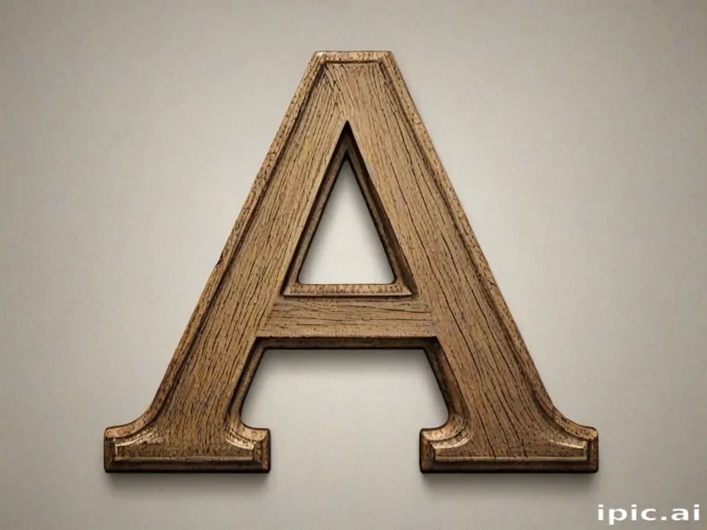 letter a png