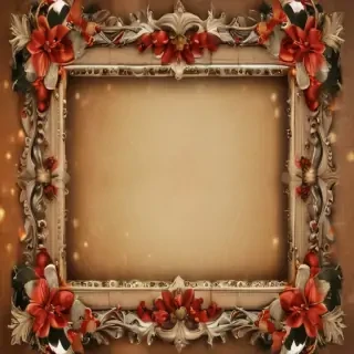 christmas frame clip art