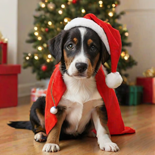 christmas dog pics