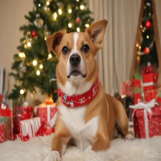 dog christmas photos