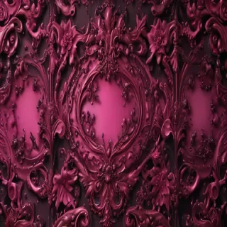 dark pink aesthetic
