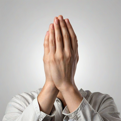 praying hands transparent background
