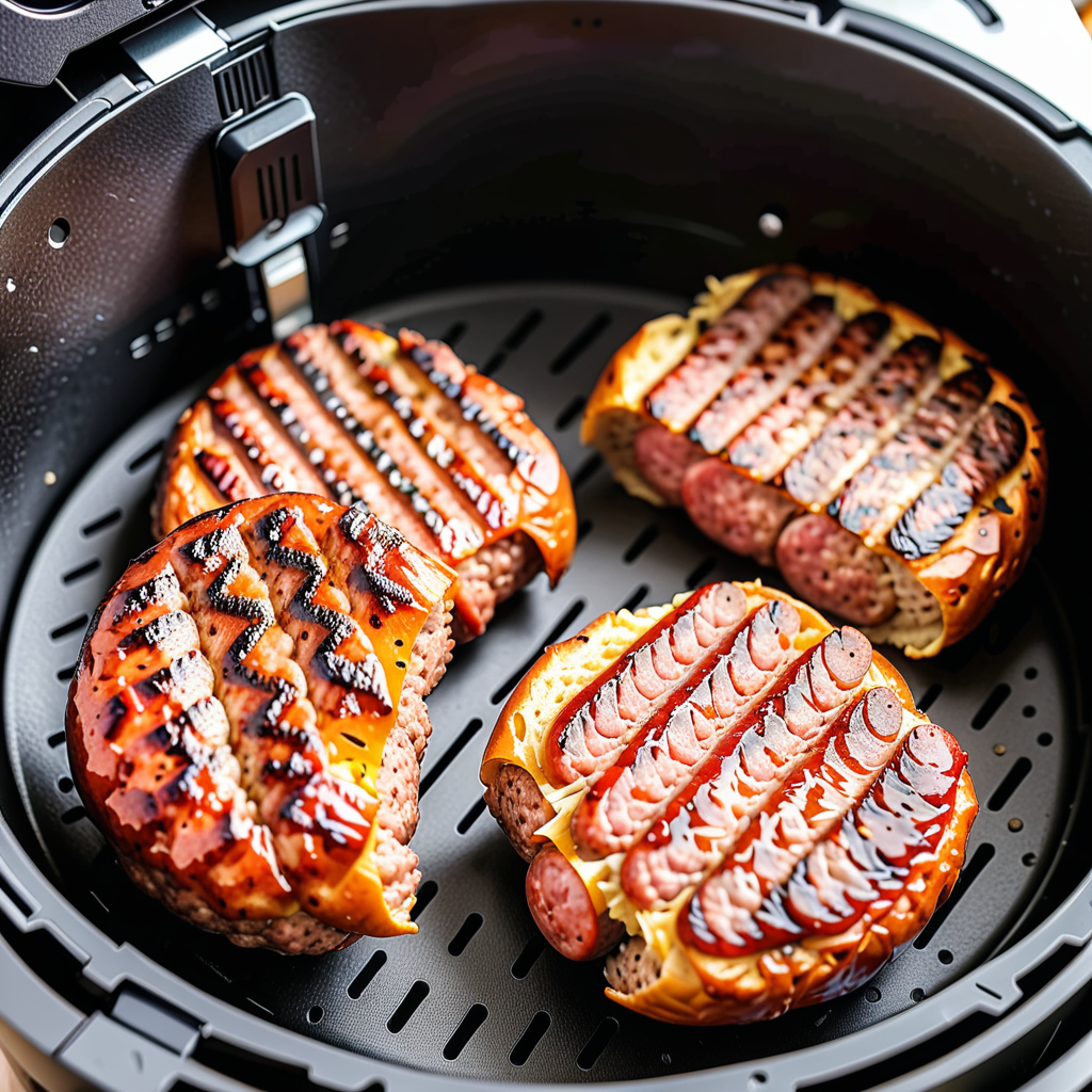 sausage patty in air fryer