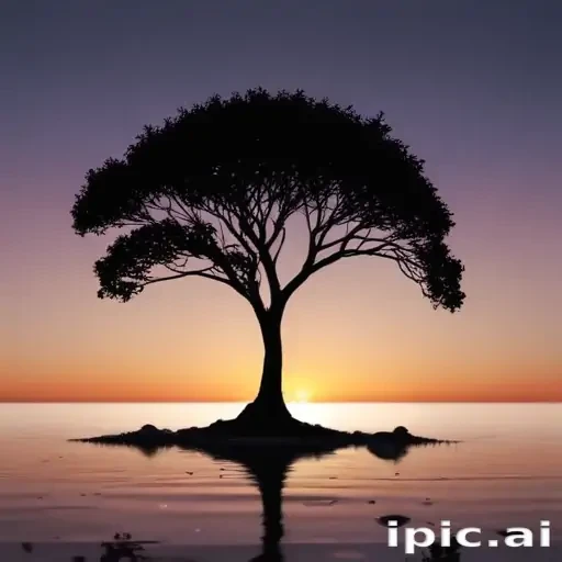 silhouette tree png