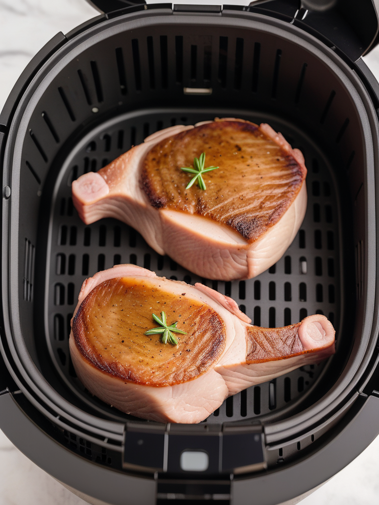 frozen pork chops in air fryer