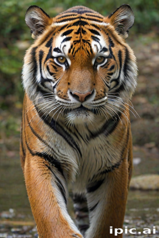transparent tiger