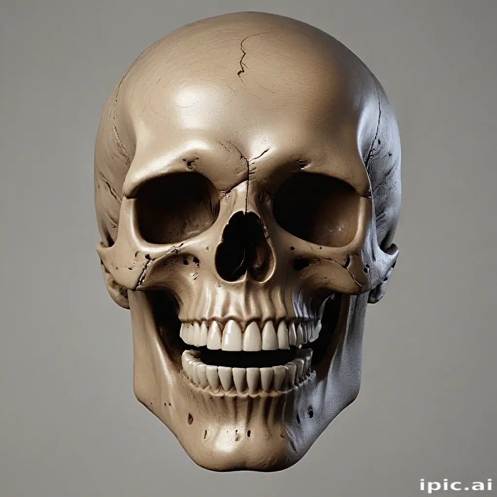 skull face png