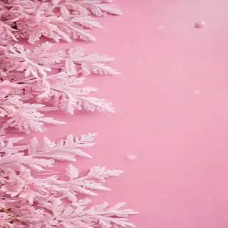 pink winter background