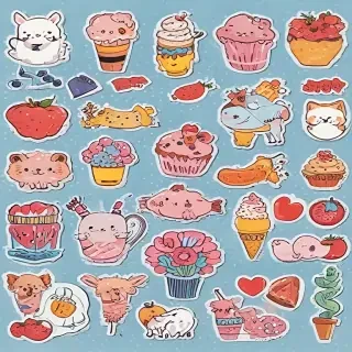clipart of stickers