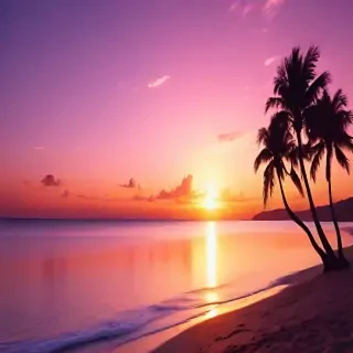 cute sunset wallpaper