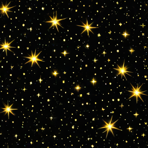 glittering stars png