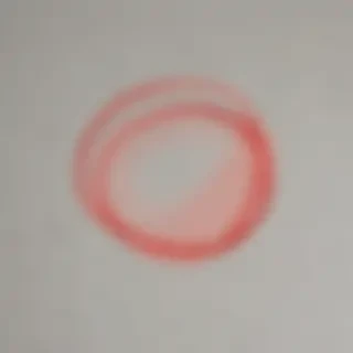 red circle