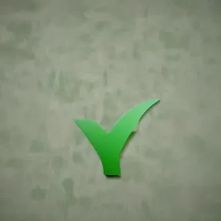 green check mark