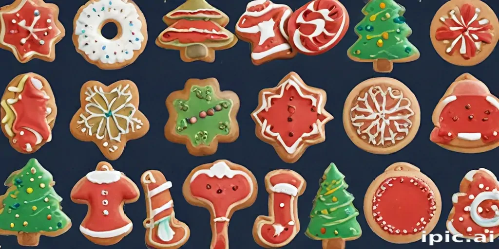 clip art christmas cookies