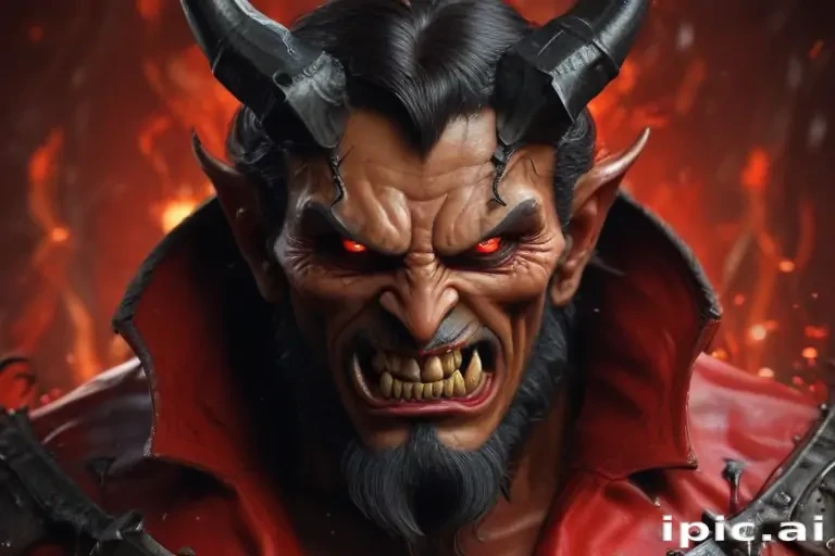 wallpaper of the devil