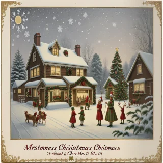 antique christmas images
