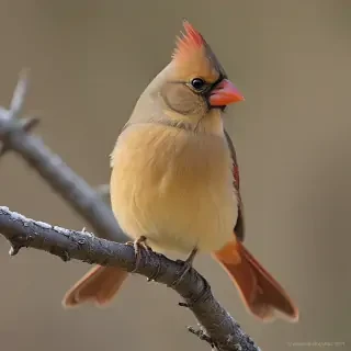 female cardinal